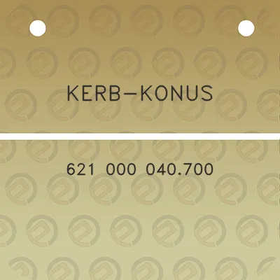 kerb-konus-621-000-040700