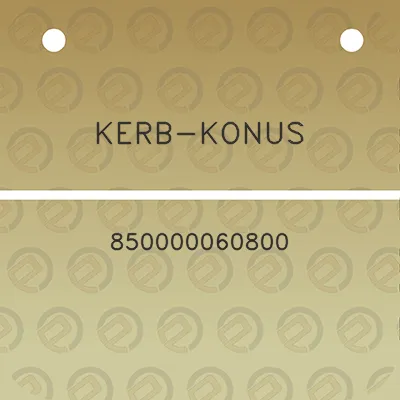 kerb-konus-850e11