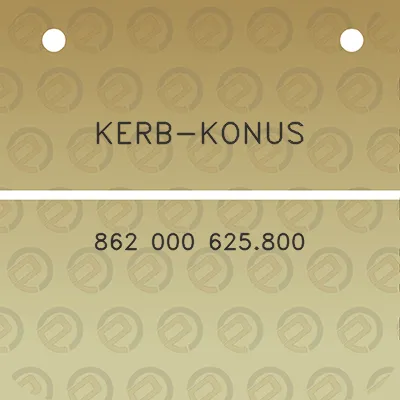 kerb-konus-862-000-625800