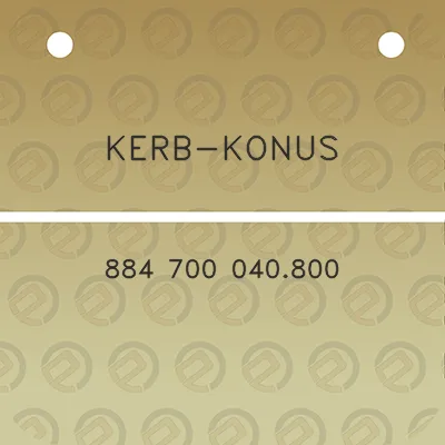 kerb-konus-884-700-040800