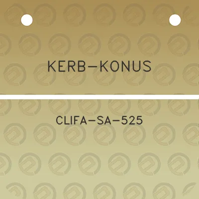 kerb-konus-clifa-sa-525