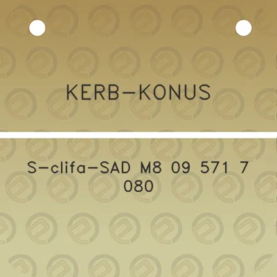 kerb-konus-s-clifa-sad-m8-09-571-7-080