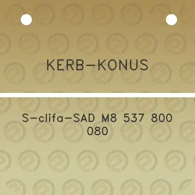 kerb-konus-s-clifa-sad-m8-537-800-080