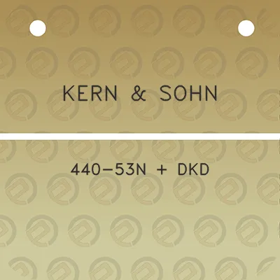 kern-sohn-440-53n-dkd