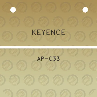 keyence-ap-c33