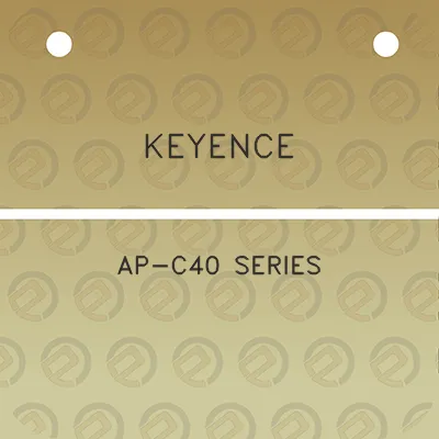 keyence-ap-c40-series