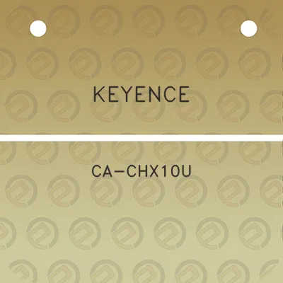 keyence-ca-chx10u