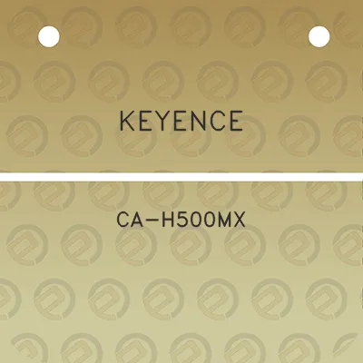 keyence-ca-h500mx