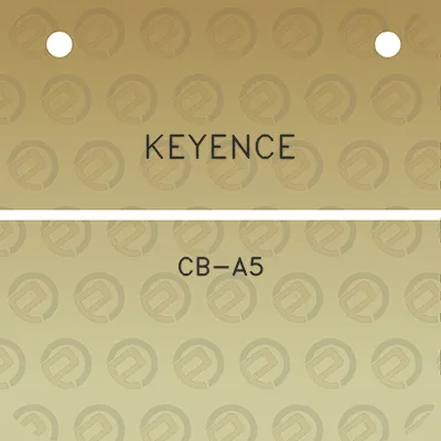 keyence-cb-a5