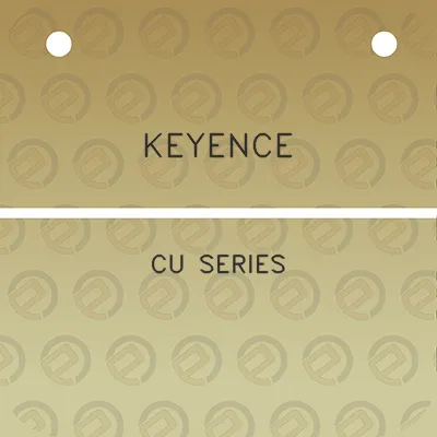 keyence-cu-series