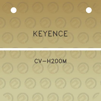 keyence-cv-h200m