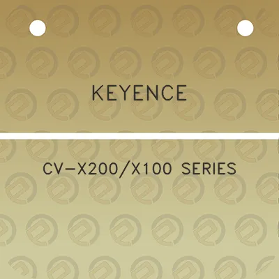 keyence-cv-x200x100-series