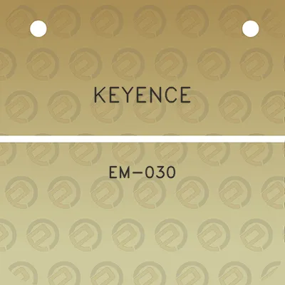 keyence-em-030