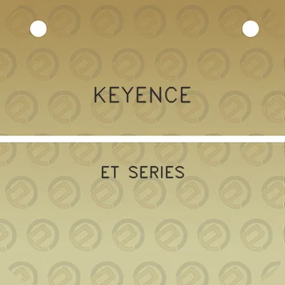 keyence-et-series