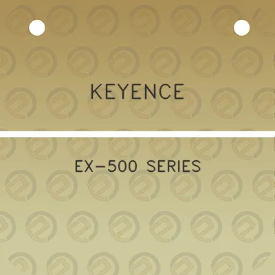 keyence-ex-500-series