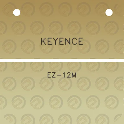 keyence-ez-12m