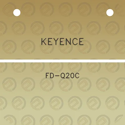 keyence-fd-q20c