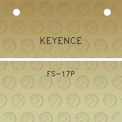 keyence-fs-17p