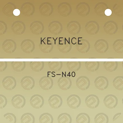 keyence-fs-n40