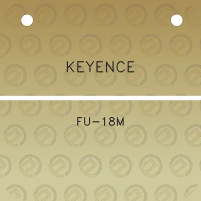 keyence-fu-18m