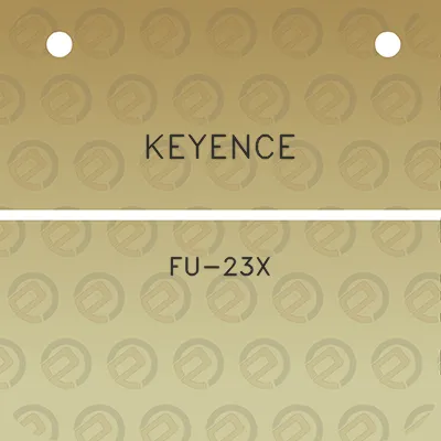 keyence-fu-23x