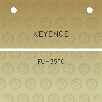 keyence-fu-35tg