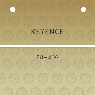 keyence-fu-40g