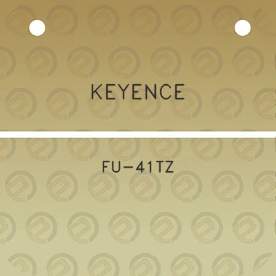 keyence-fu-41tz