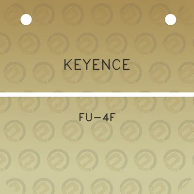 keyence-fu-4f