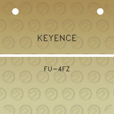 keyence-fu-4fz