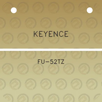 keyence-fu-52tz