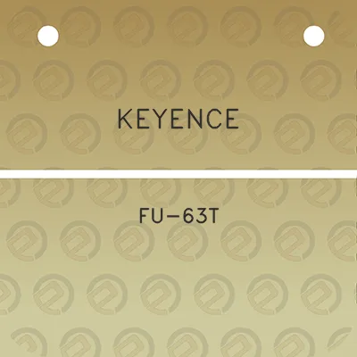 keyence-fu-63t