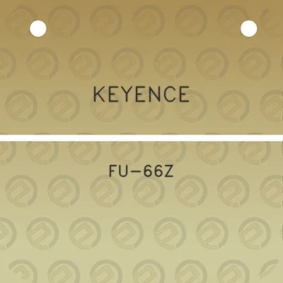 keyence-fu-66z