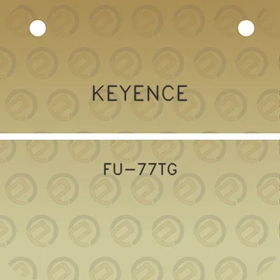 keyence-fu-77tg