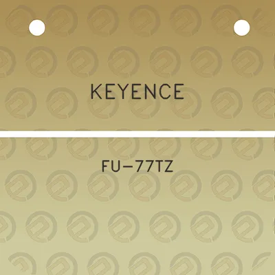 keyence-fu-77tz