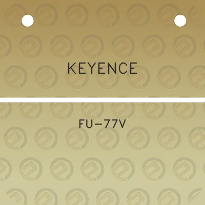 keyence-fu-77v