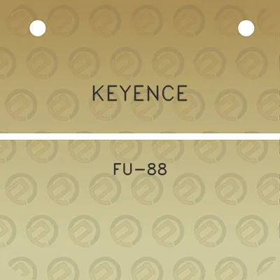 keyence-fu-88