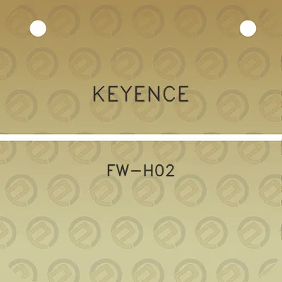 keyence-fw-h02