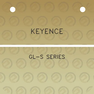 keyence-gl-s-series