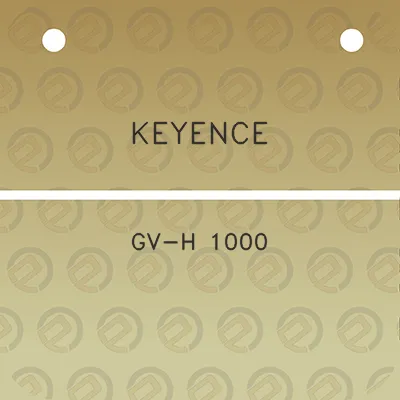 keyence-gv-h-1000