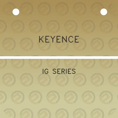 keyence-ig-series