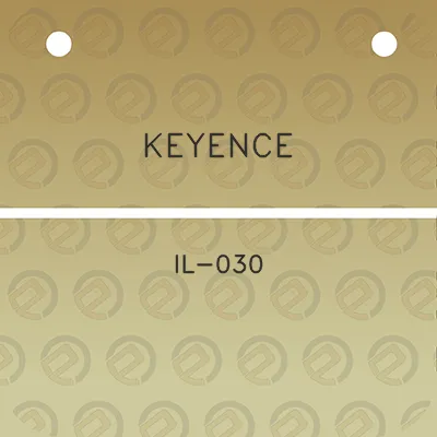 keyence-il-030