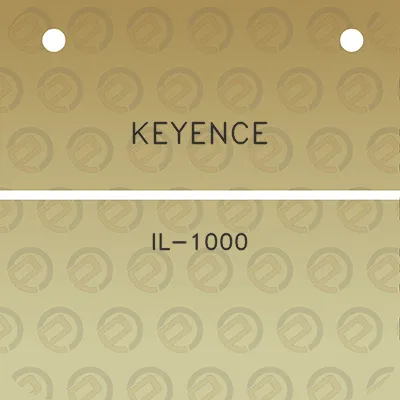 keyence-il-1000