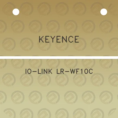 keyence-io-link-lr-wf10c