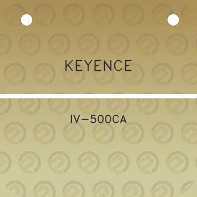 keyence-iv-500ca