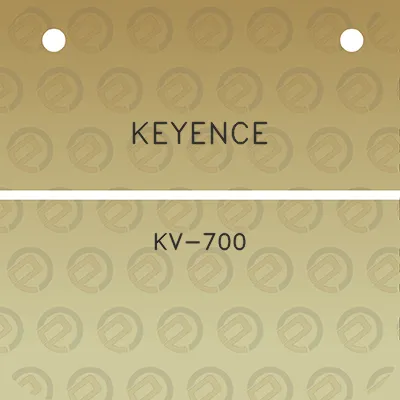 keyence-kv-700