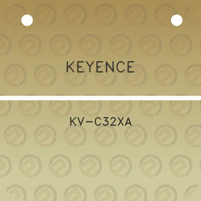 keyence-kv-c32xa