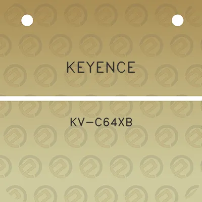 keyence-kv-c64xb