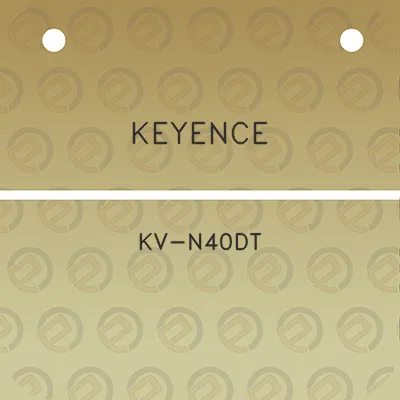 keyence-kv-n40dt