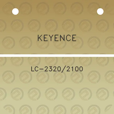 keyence-lc-23202100